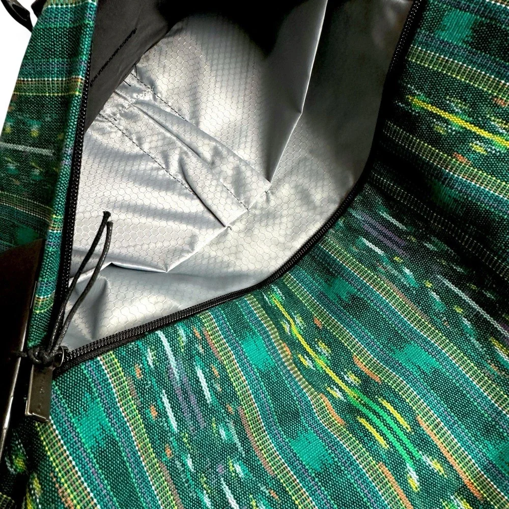 NEW ETHNOTEK Cyclo Foldover Laptop Sling Messenger Bag‎ Work Guatemala 4 Padded